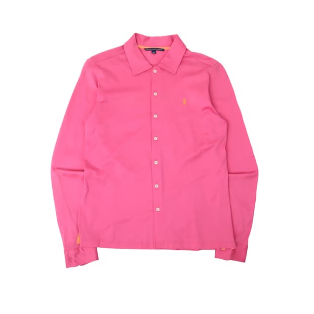 폴로 랄프로렌 우먼스 핑크 셔츠