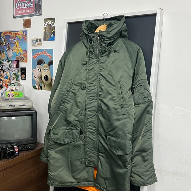 Schott 쇼트 밀리터리 N3B 야상 파카