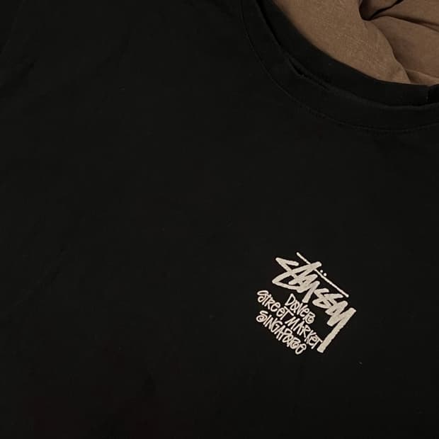 Stussy 스투시 반팔 (블랙, XXL)
