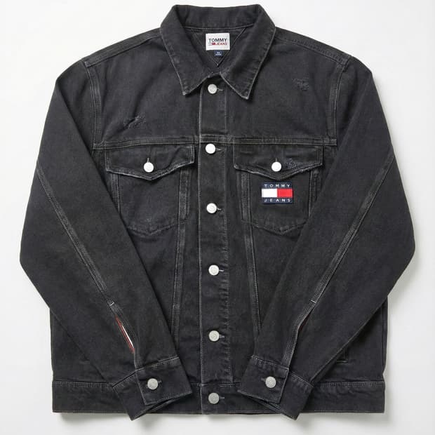 {초레어템} 타미 흑청 데님 자켓 [L]