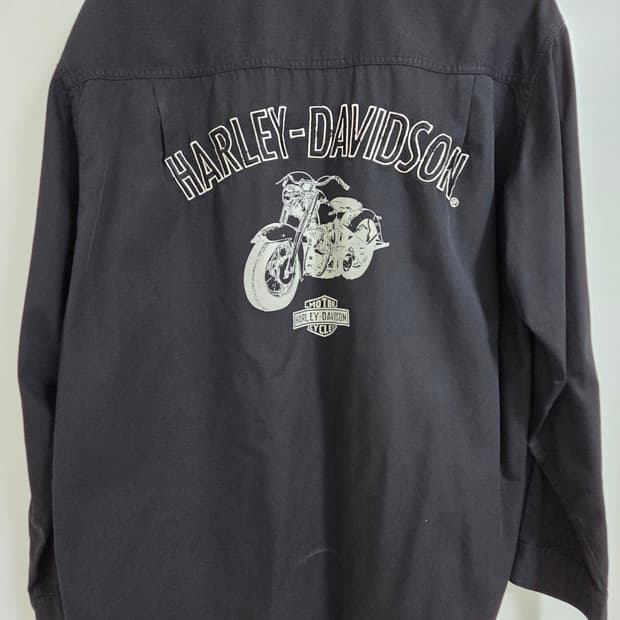 빈티지 할리데이비슨 바이크 셔츠