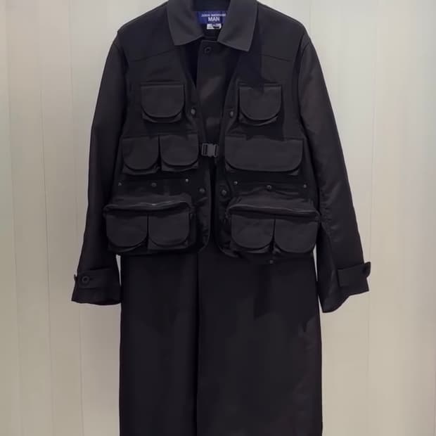 준야와타나베 유틸리티 멀티포켓자켓 L