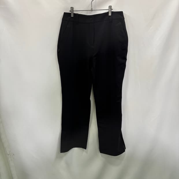 젝시믹스(XEXYMIX)밑단 슬릿 스트레치 밴딩 슬랙스 L