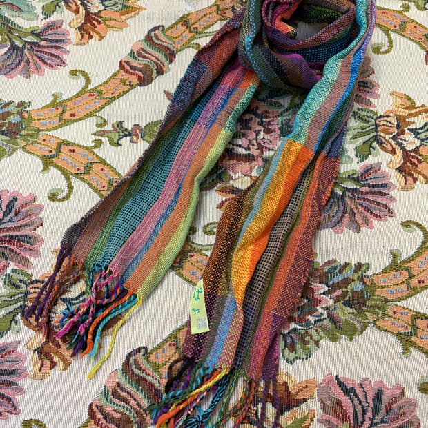 히피 패턴 머플러