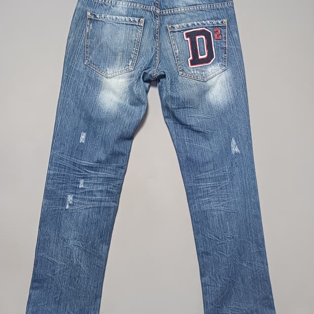 [32] 디스퀘어드2 야구진2 스트레이트진 청바지