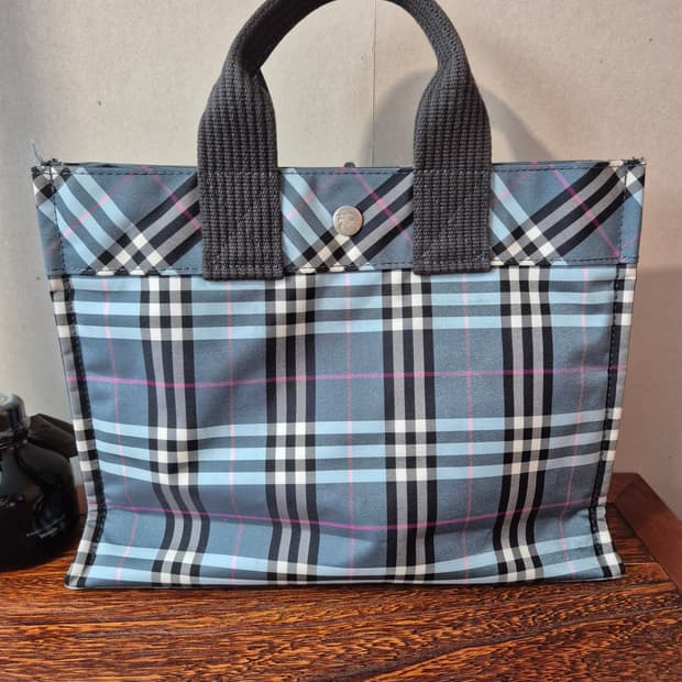 Burberry 버버리 블루라벨 노바체크 미니 체크 토트백