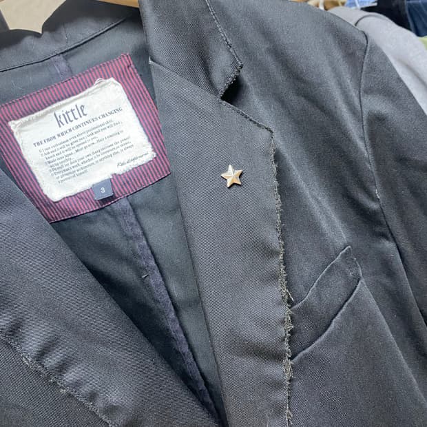 Kittle 블랙 면자켓