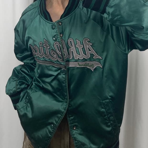 엠엘비 애틀레틱스 바시티 자켓