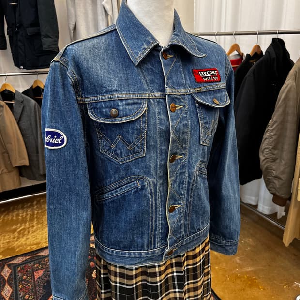 랭글러 데님 트러커 자켓