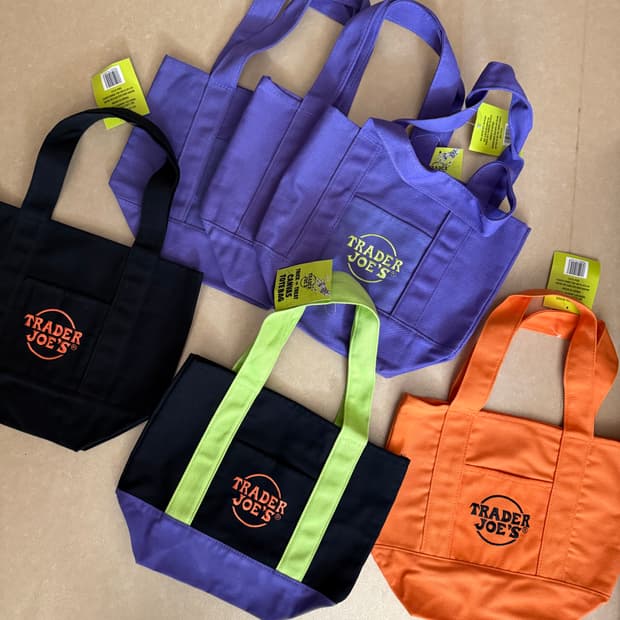 트레이더조 한정판 할로윈 미니 토트백