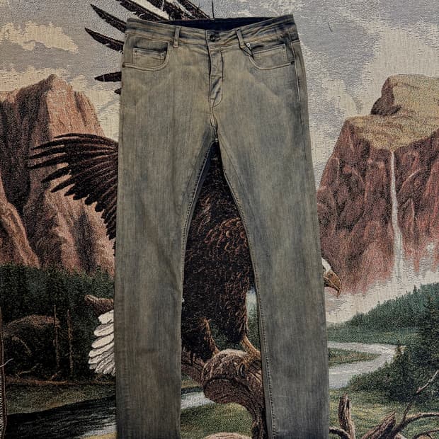 릭오웬스 허슬러 디트로이트 데님 