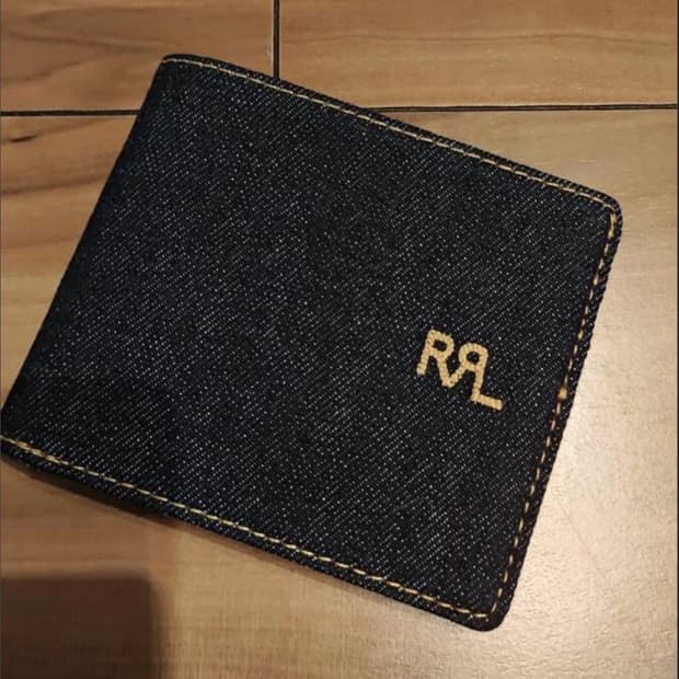 RRL 데님 반지갑