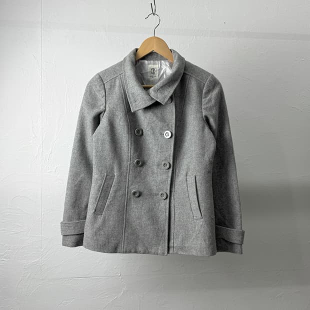 Michel Klein  더블 브레스트 울 자켓