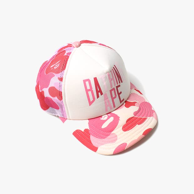 BAPE "Pink Camo Cap"
