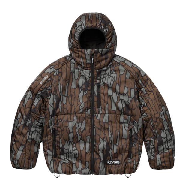 슈프림 윈드스토퍼 인슐레이티드 모시 오크 패딩
