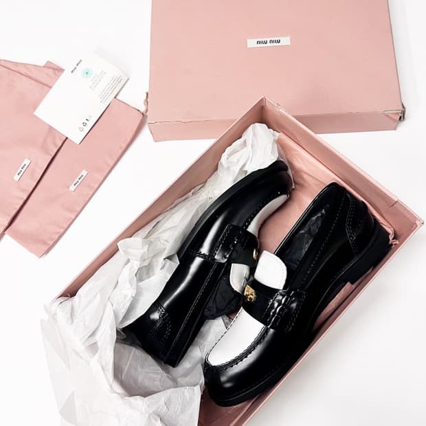 [EU36] 미우미우 페니 로퍼 MiuMiu Penny Loafer