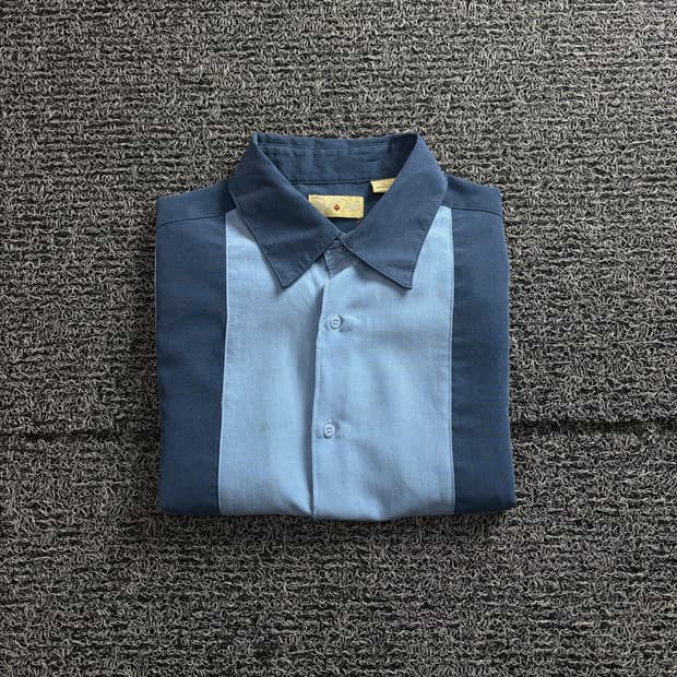 로얄팜 아카이브 쿠바 패턴 박시핏 셔츠 4005