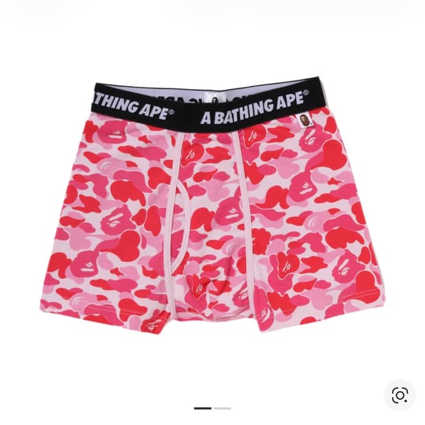 베이프 ABC 카모 트렁크 언더웨어 핑크 L