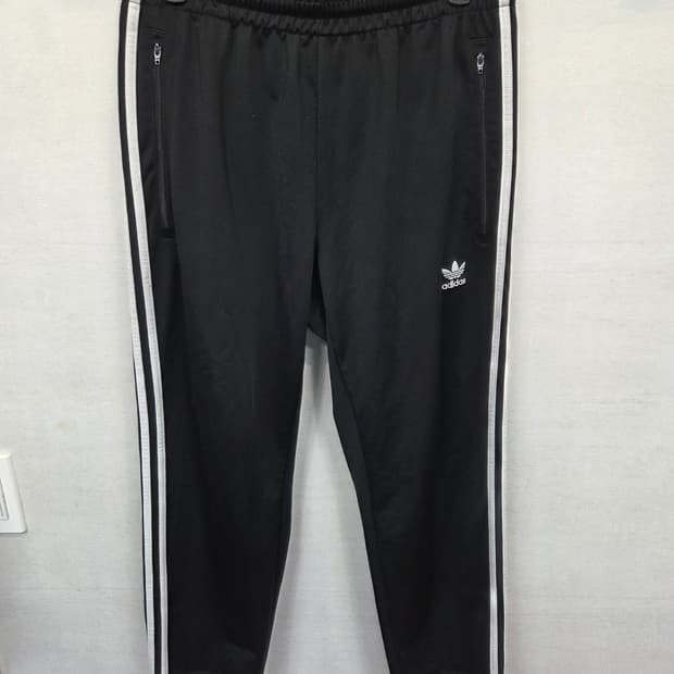 아디다스 파이어버드 트랙팬츠 검흰 xl