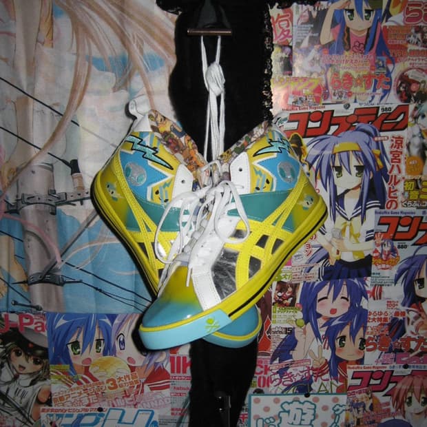 2009 Onitsuka X Tokidoki 파브르 실버&옐로우 275