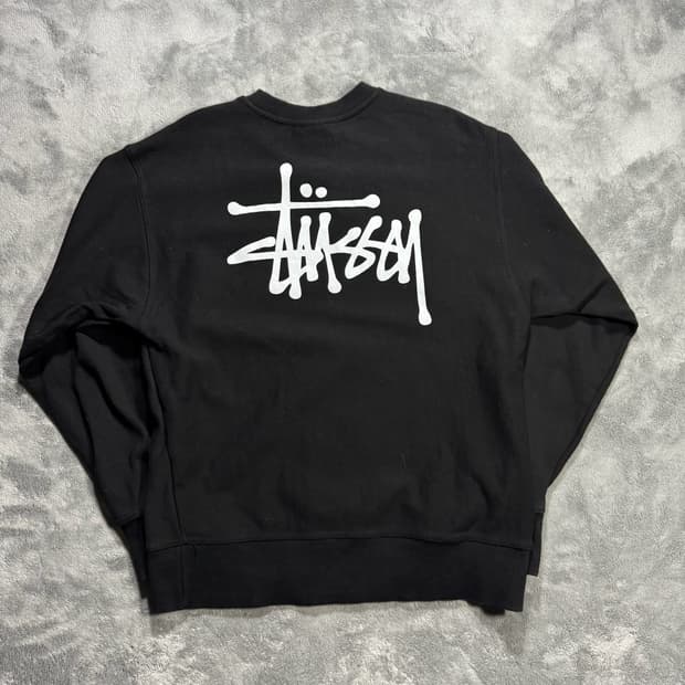 스투시 로고 맨투맨 