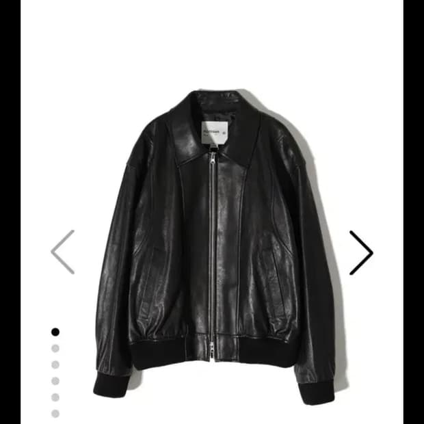 홀리선 캐피탈 24fw s사이즈 Capital Leather Blouso