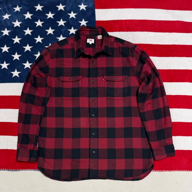 리바이스 버팔로 플란넬 셔츠 Levi’s Flannel Shirt [L]