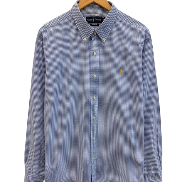 폴로 체크셔츠 옐로우포니 (XXL)