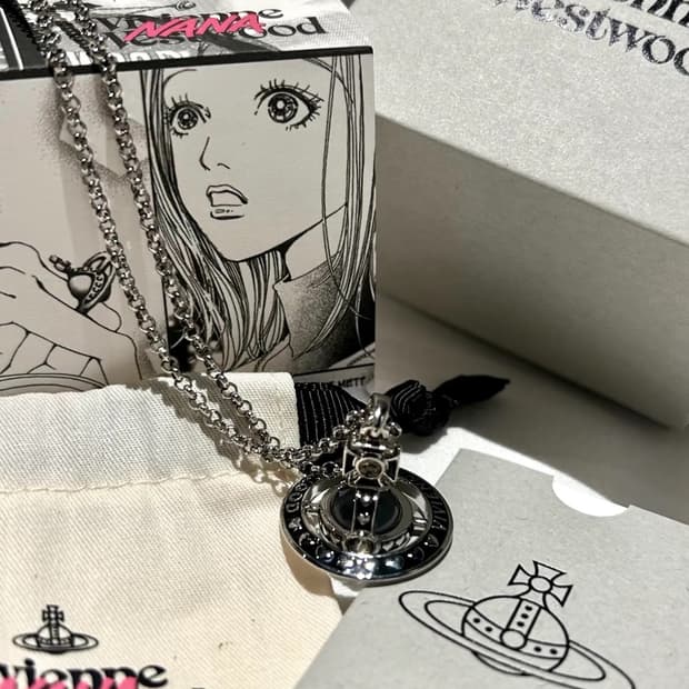 비비안웨스트우드 NANA 콜라보 orb 펜던트 목걸이