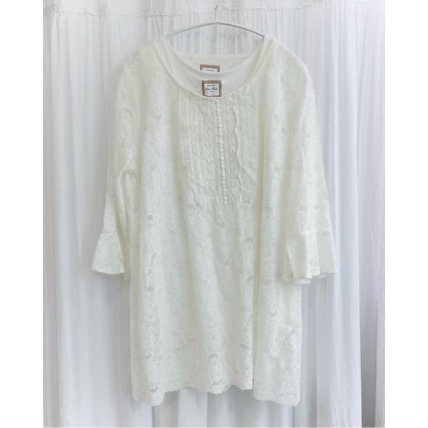 Lace lovely dress and sleeveless