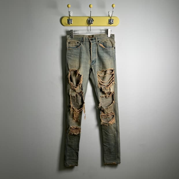 cosmic wonder 라이트 소스 디스트로이드 데님 팬츠