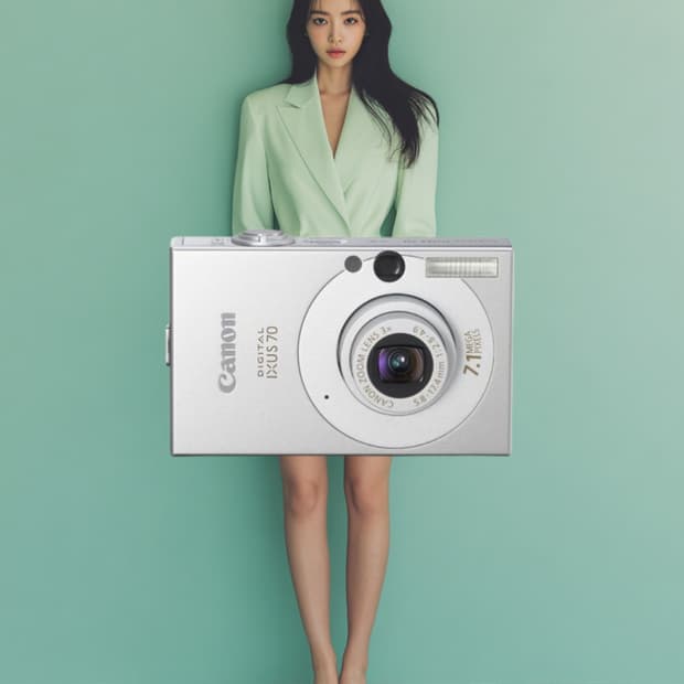 캐논 익서스 70 CANON IXUS 70 빈티지 디지털카메라 디카