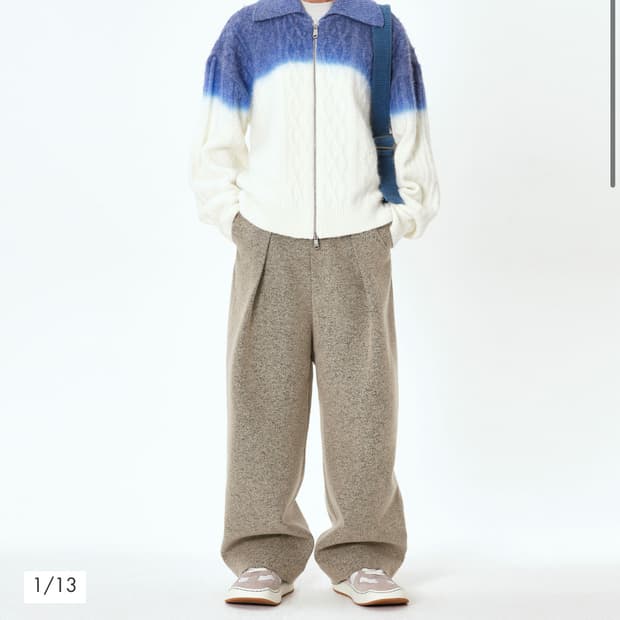 (L) 아더에러 로위 lowy 니트집업 아이보리