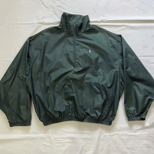 90s 폴로 랄프로렌 하프집업 아노락 웜업