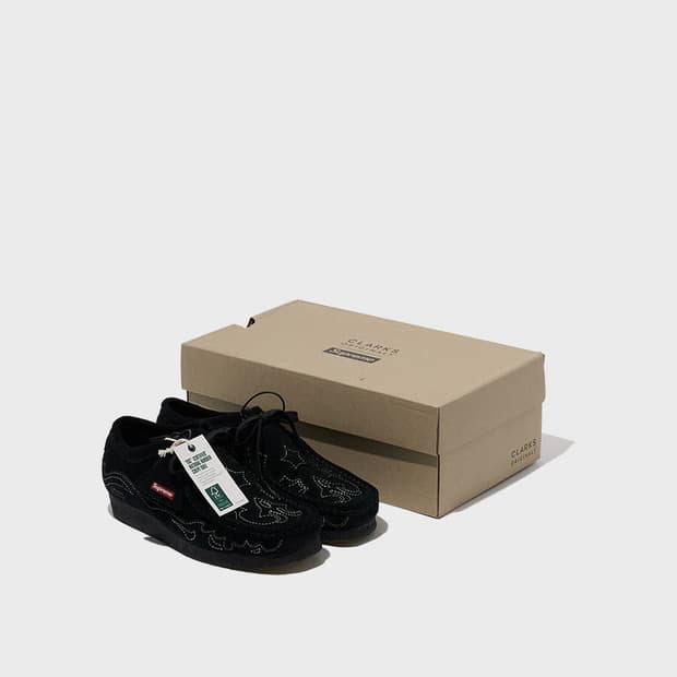 CLARKS X SUPREME boots US7