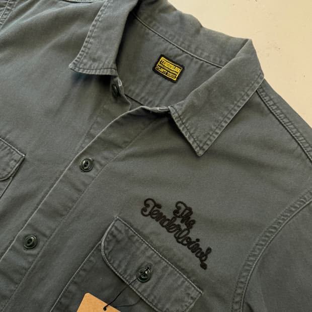 텐더로인 반팔 워크셔츠