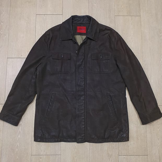 palzileri 빨질레리 카프스킨 가죽 자켓 105 송아지가죽