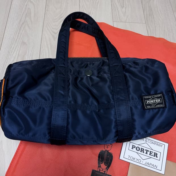PORTER 요시다 포터 더플백 S 아이언 블루