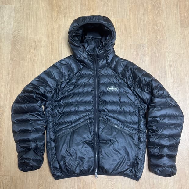 코르테이즈 엘리트워크 마이크로 경량 패딩 블랙 s