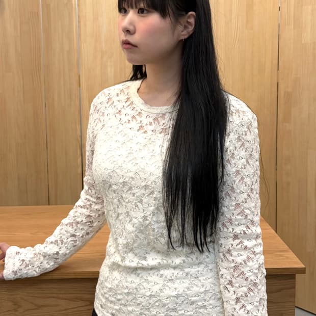 COMME des GARÇONS lace top