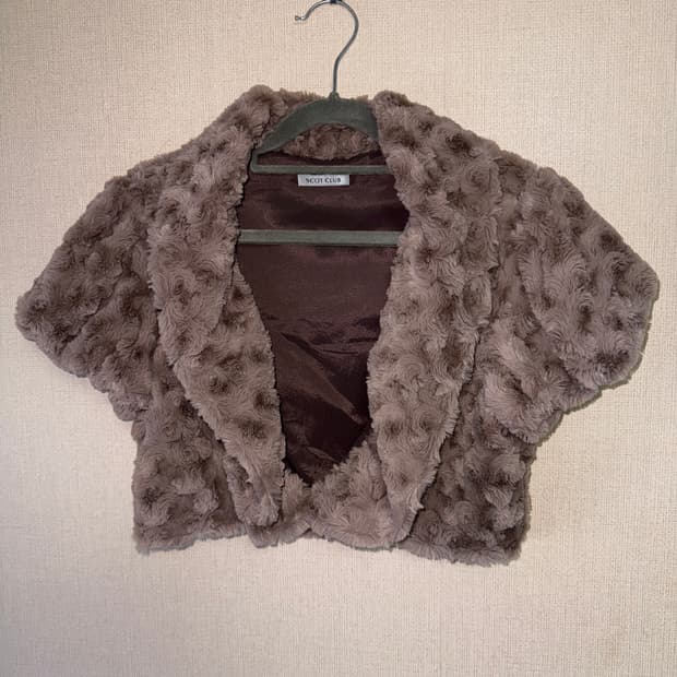 퍼 볼레로 가디건