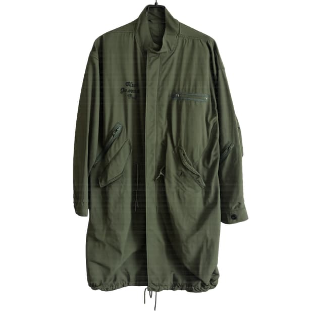 넘버나인 마이크로 립스톱 피쉬테일 스탠롱코트 모즈코트