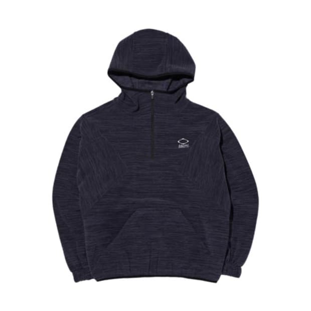 미스치프 플리스 아노락 차콜블루 M