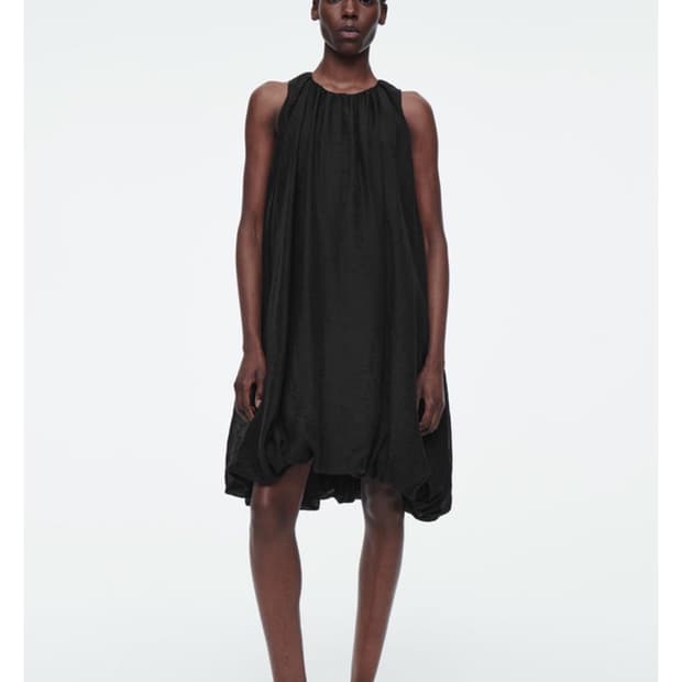 코스 벌룬 미니 드레스 38