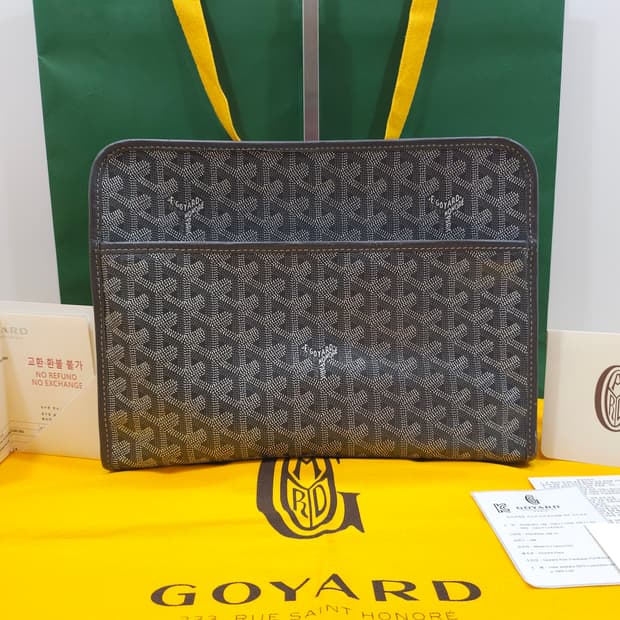 [풀구성] 고야드 쥬방스 클러치 GM 그레이