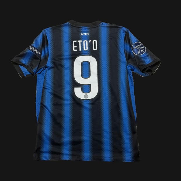 ⚽ 10/11 인터밀란 홈 유니폼 사무엘 에투 🇨🇲