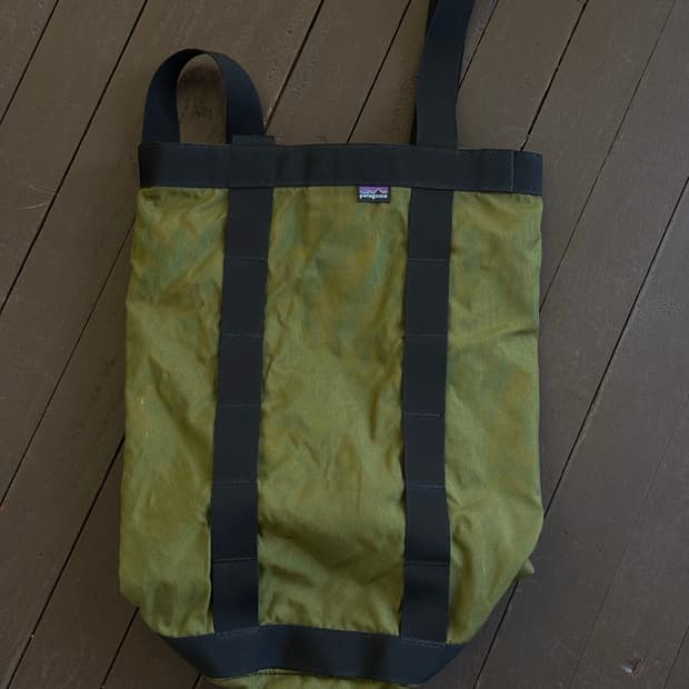 파타고니아 빈티지 툴 색 백팩 00s