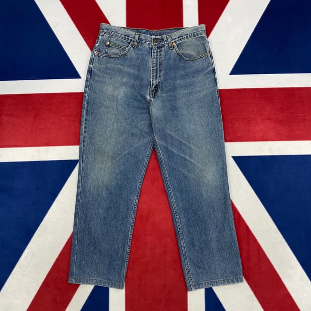 리바이스 220 오렌지탭 데님팬츠 실측34