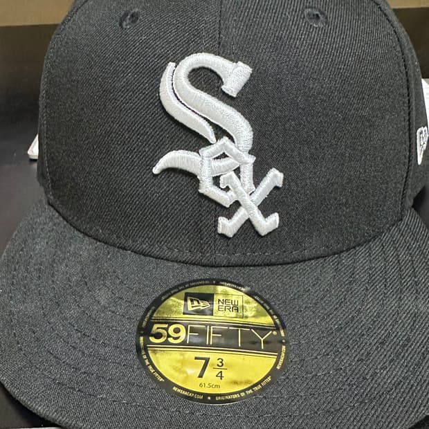 뉴에라 59fifty 화이트삭스 7 3/4 61.5cm