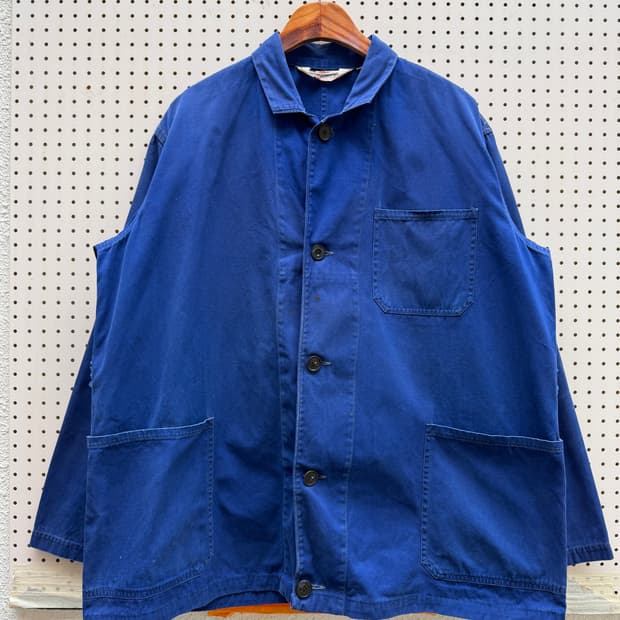 FADED WASHED NAVY OLD VINTAGE 프렌치워크자켓